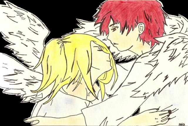 Angels - Deidara and Sasori 